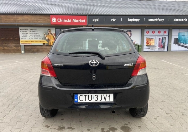 Toyota Yaris cena 18400 przebieg: 166000, rok produkcji 2009 z Tuchola małe 436